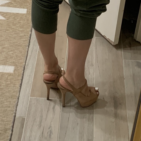 Prada suede platform heels SZ 36.5 - Picture 2 of 8